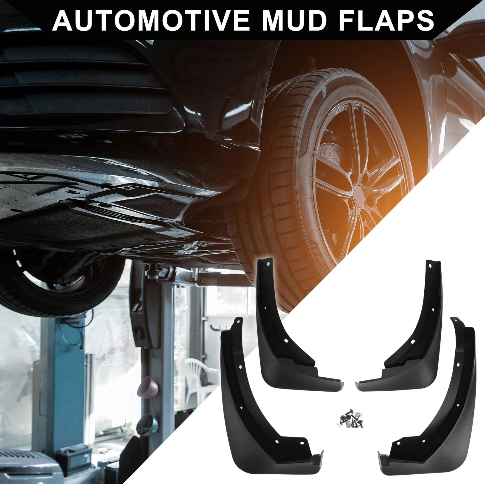 Mud Flap Splash Guard Set for Skoda Karoq (2017–2023)
