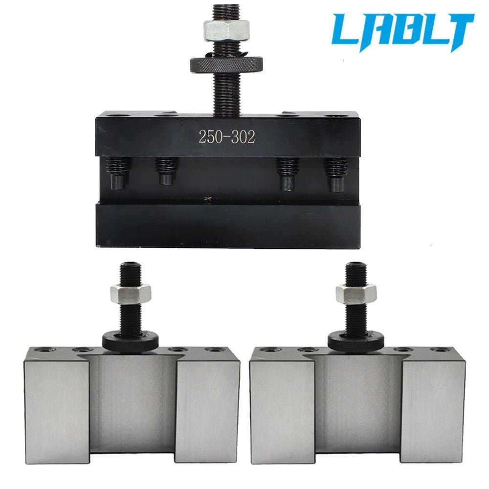 3X Quick Change Tool Post Boring Turning Holder for LABLT CXA #2 (250-302)