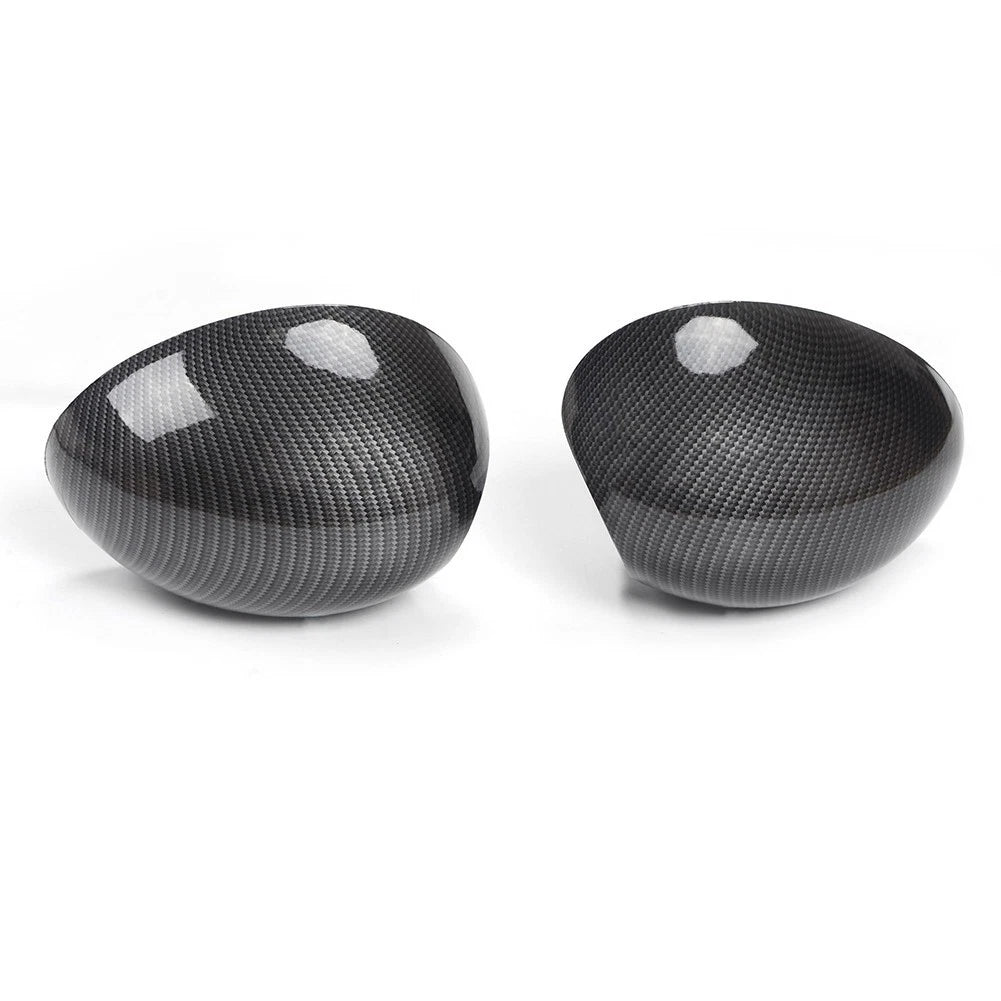 Mirror Cap Set for Mini Cooper R55 R56 R57 R58 R60 R61 (2007–2015) - ABS Carbon Effect