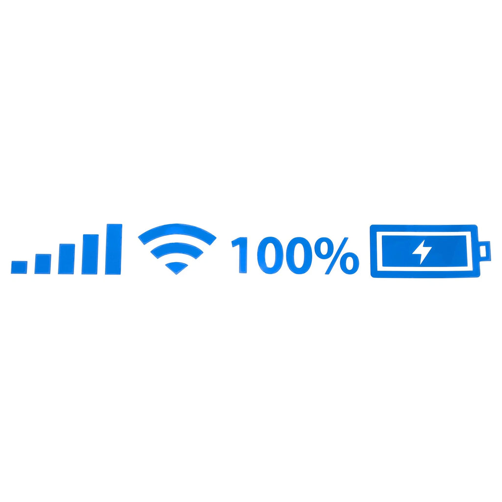 Reflective Bumper Decal for WiFi Signal (2010–2023)