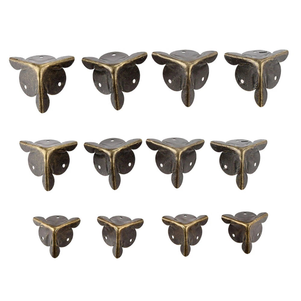 Set of 4 Zinc Alloy Corner Protectors for Furniture