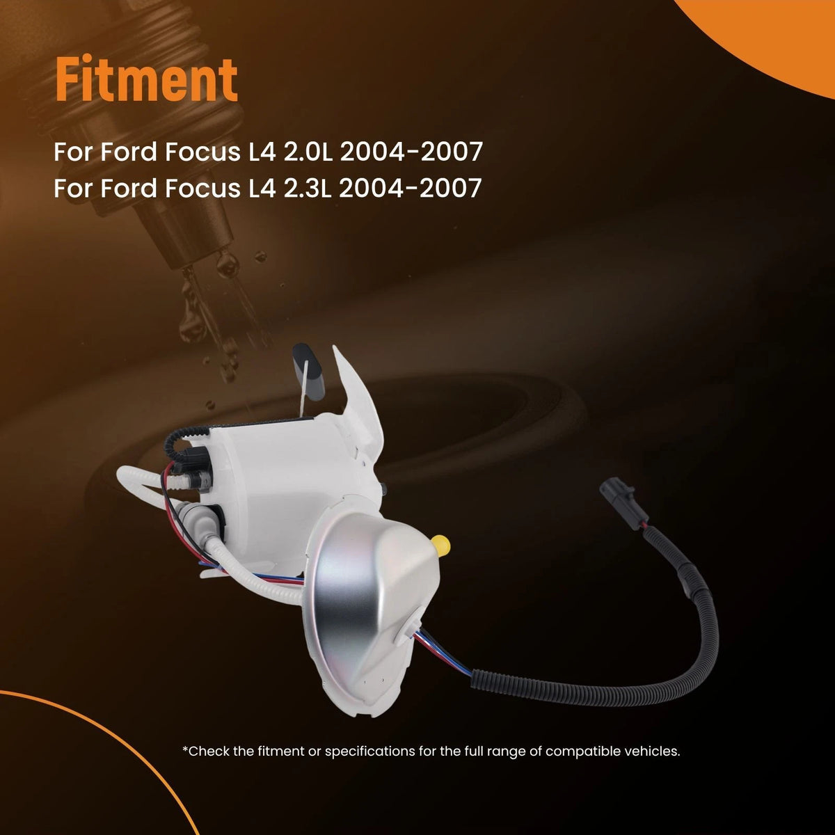Fuel Pump Assembly for Ford Focus 2.0L/2.3L (2004–2007) P76060M SP2067M 4S4Z9H307AA