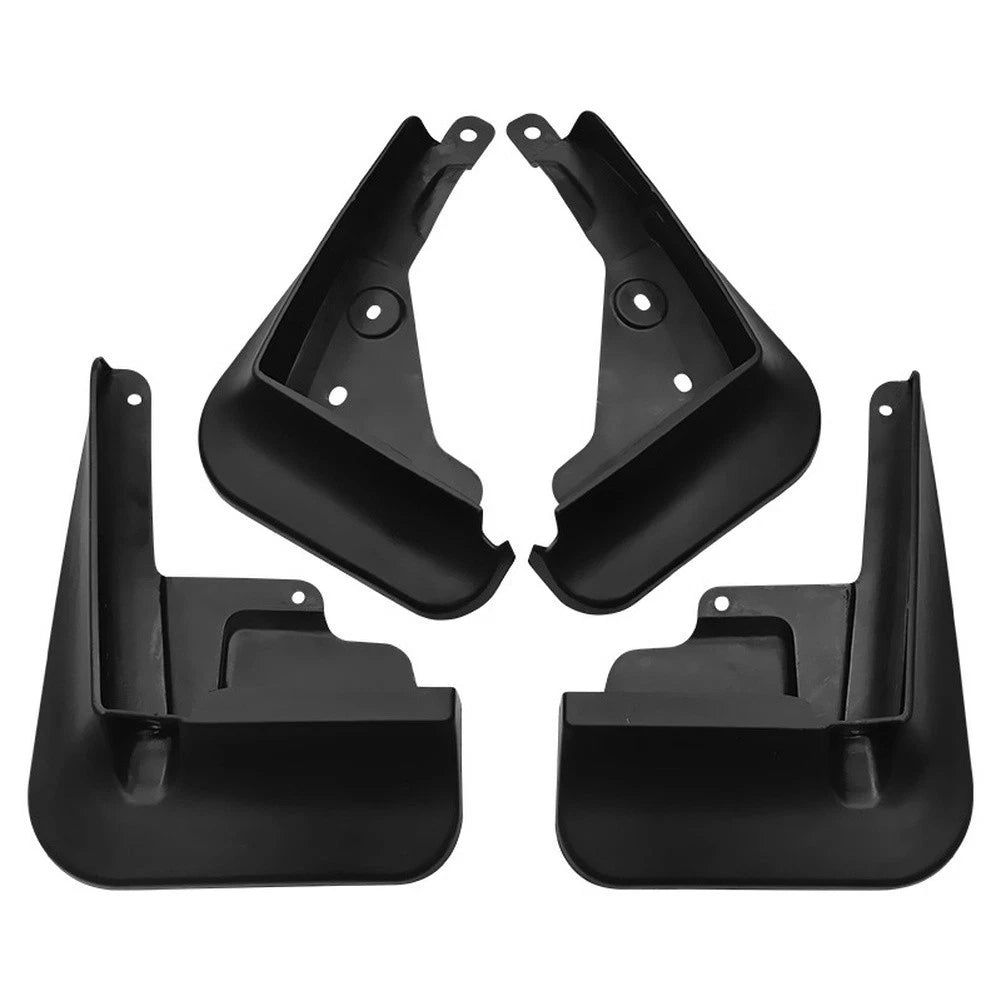 Fender Mudguard Set of 4 for Toyota Corolla (2020–2025) Black Plastic
