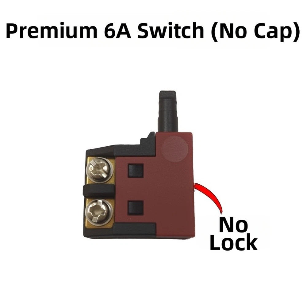 Non Locking Switch for Rock Cutting Machine & Power Tools (6A)