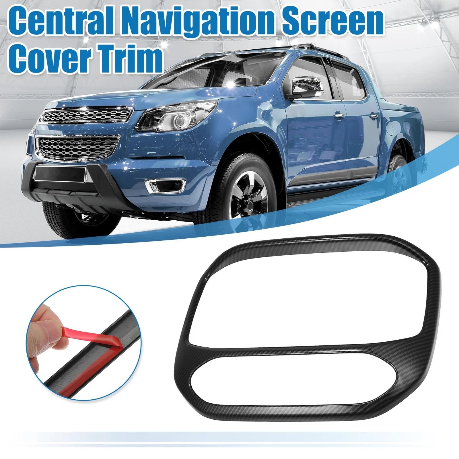 Central Air Vent Navigation Panel Trim for Chevrolet Colorado 2015-2022