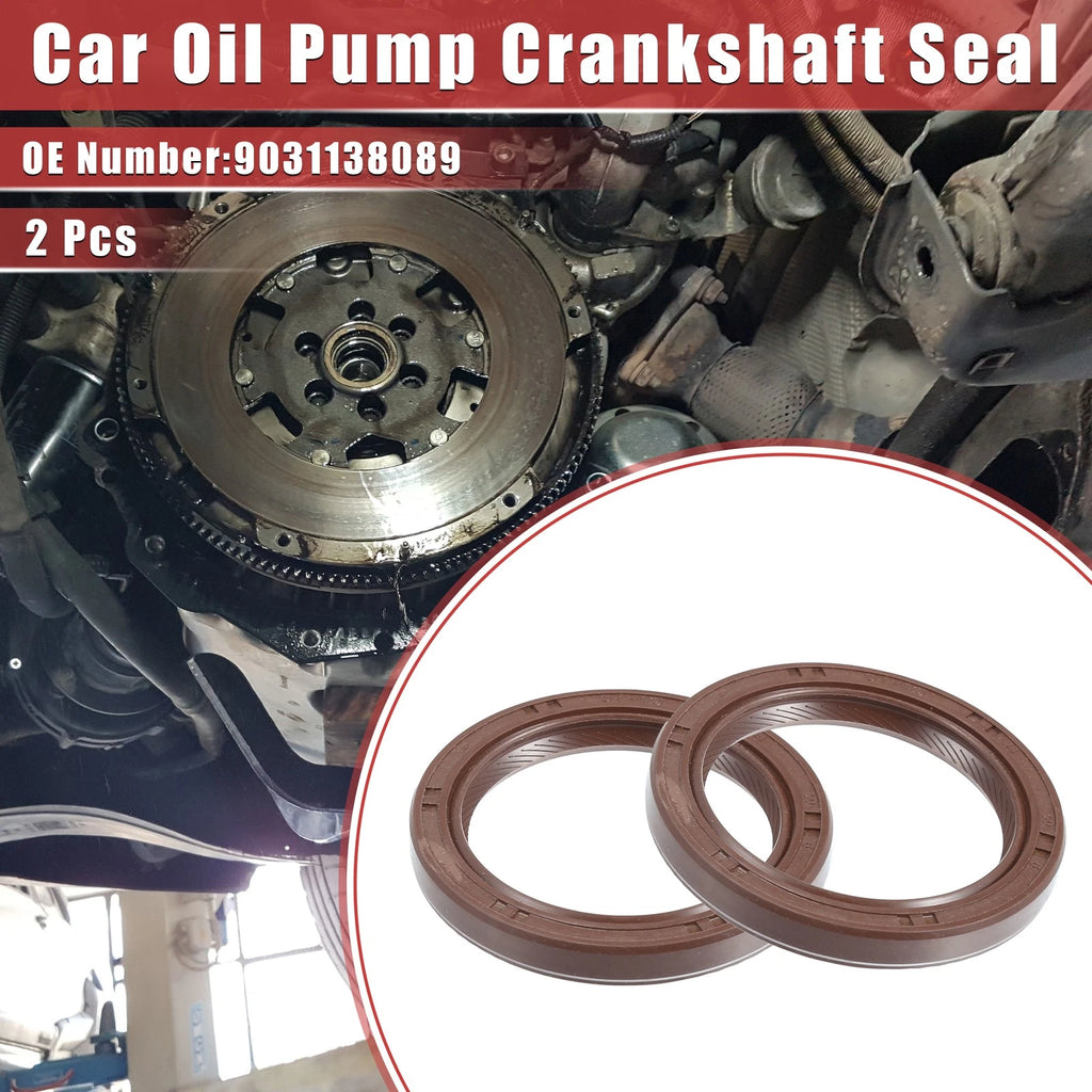 Crankshaft Seal Front Cover 2PCS for Toyota Camry (2002–2011)