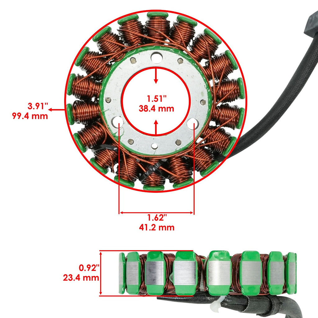 Caltric Stator Replacement for Suzuki GSX-R600 (1997–2000)