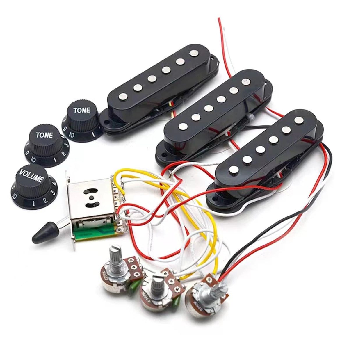 Set of 1 Volume 2 Tone Guitar Pickups for ST Electric Guitar