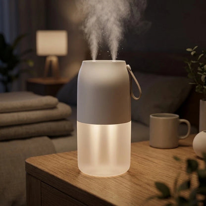 Adjustable Fog Output Humidifier for Universal Use (300ml Water Tank)