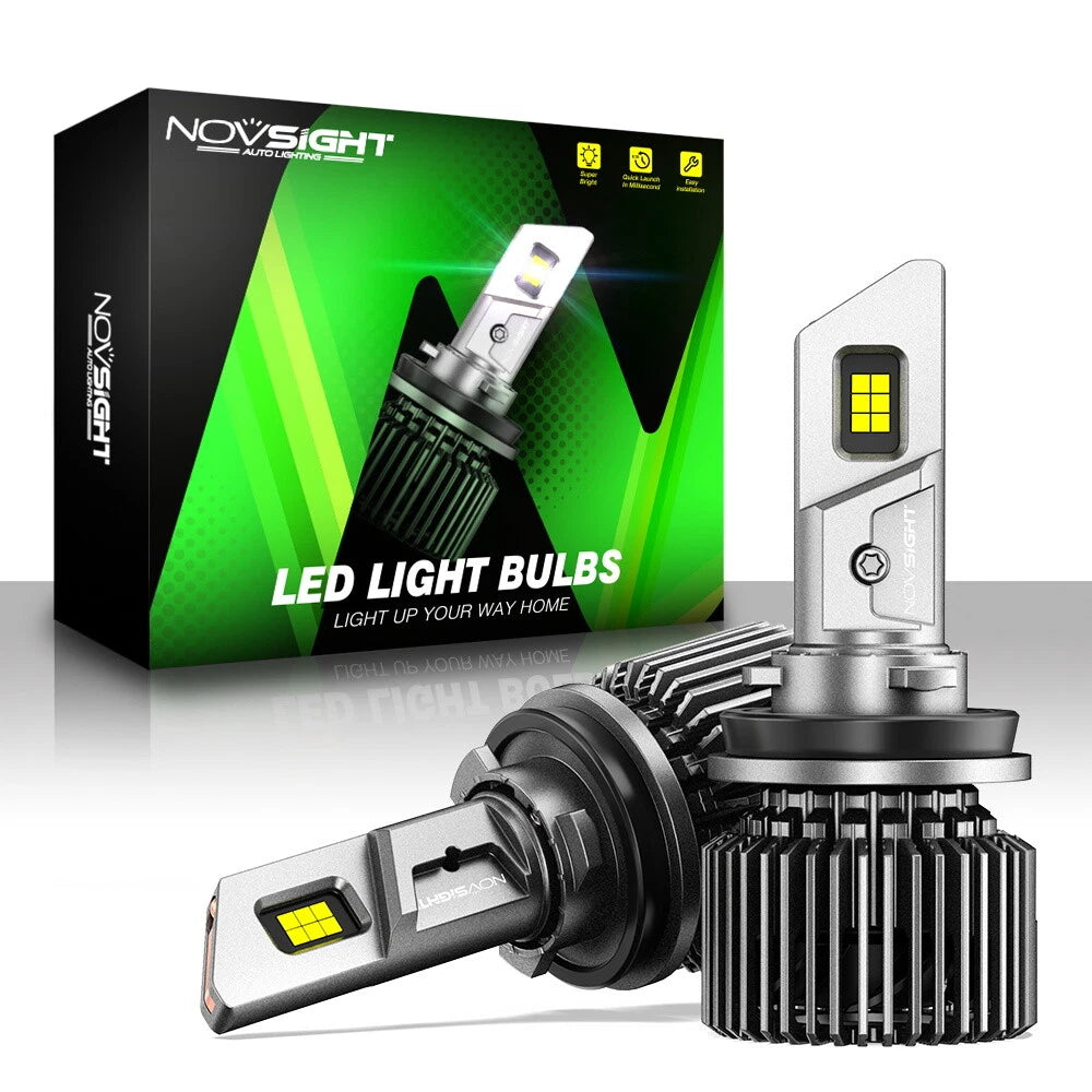 2X H11 LED Headlight Bulbs Conversion Kit for