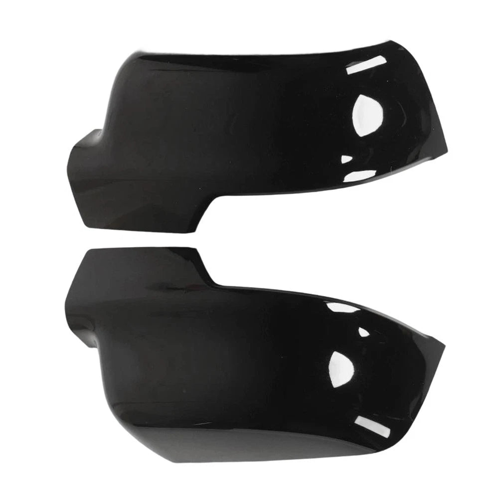 Side Mirror Covers Exterior Cap Set Mirror Cover Replacement Plastic Material