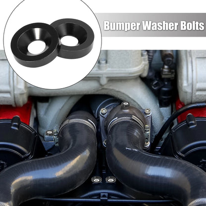 25pcs Mudguard Washer Bolts M6x1.0 for Universal Car Bumper