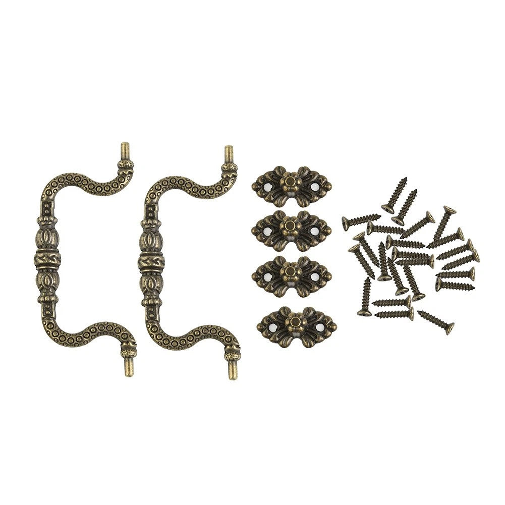 2X Zinc Alloy Door Pull Handles for Kitchen Cabinet Drawer (Modern)