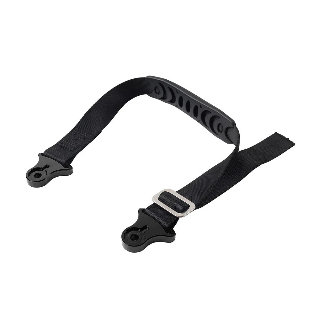 1x Universal Adjustable Fork Rear Seat Rescue Strap Sling for Motorcycle