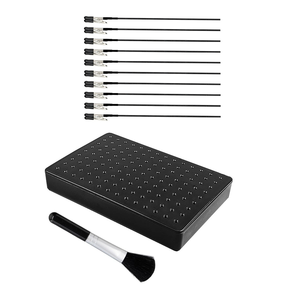 1 PC Stand Base Tool for Model Painting with 10 Alligator Clips