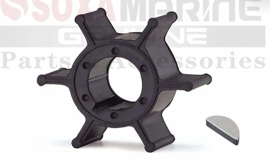 Water Pump Impeller with Key for Mercury Mariner 8HP 8A 8B (1980–1990) 47-81242