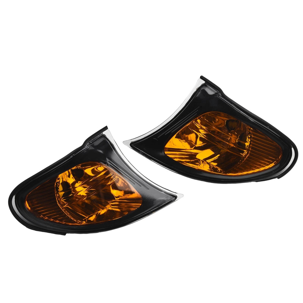 2X Yellow Lights for BMW 330xi 4-Door (2002–2005)