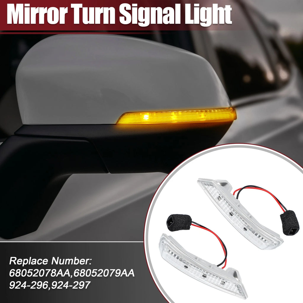 Mirror Turn Signal LED Left Right for Chrysler (2008–2019)