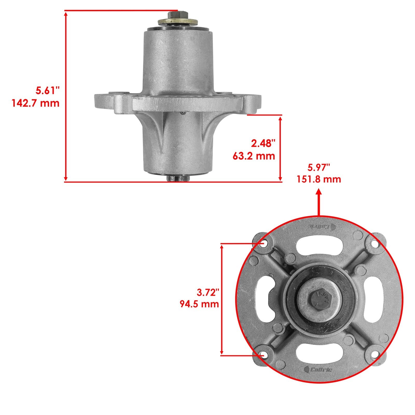 Spindle Assembly Heavy Duty for Murray 42 in Zero-Turn Mower (2010–2019)