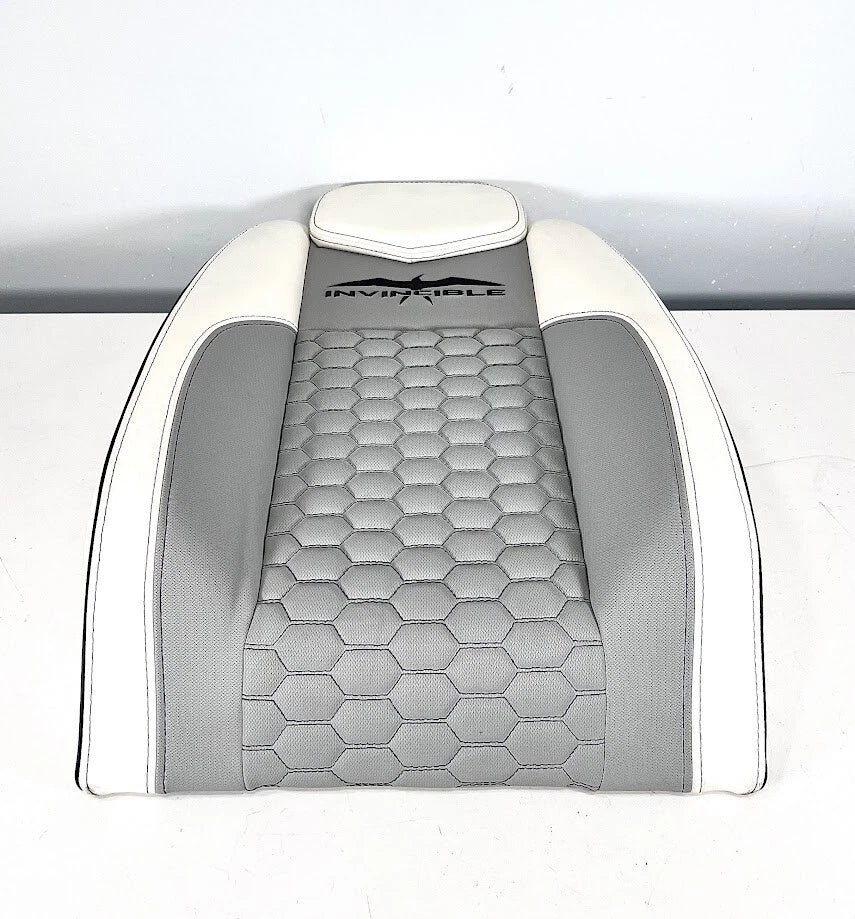 Single Seat Backrest for Invincible Boats (28 in x 18 in) Honeycomb Style