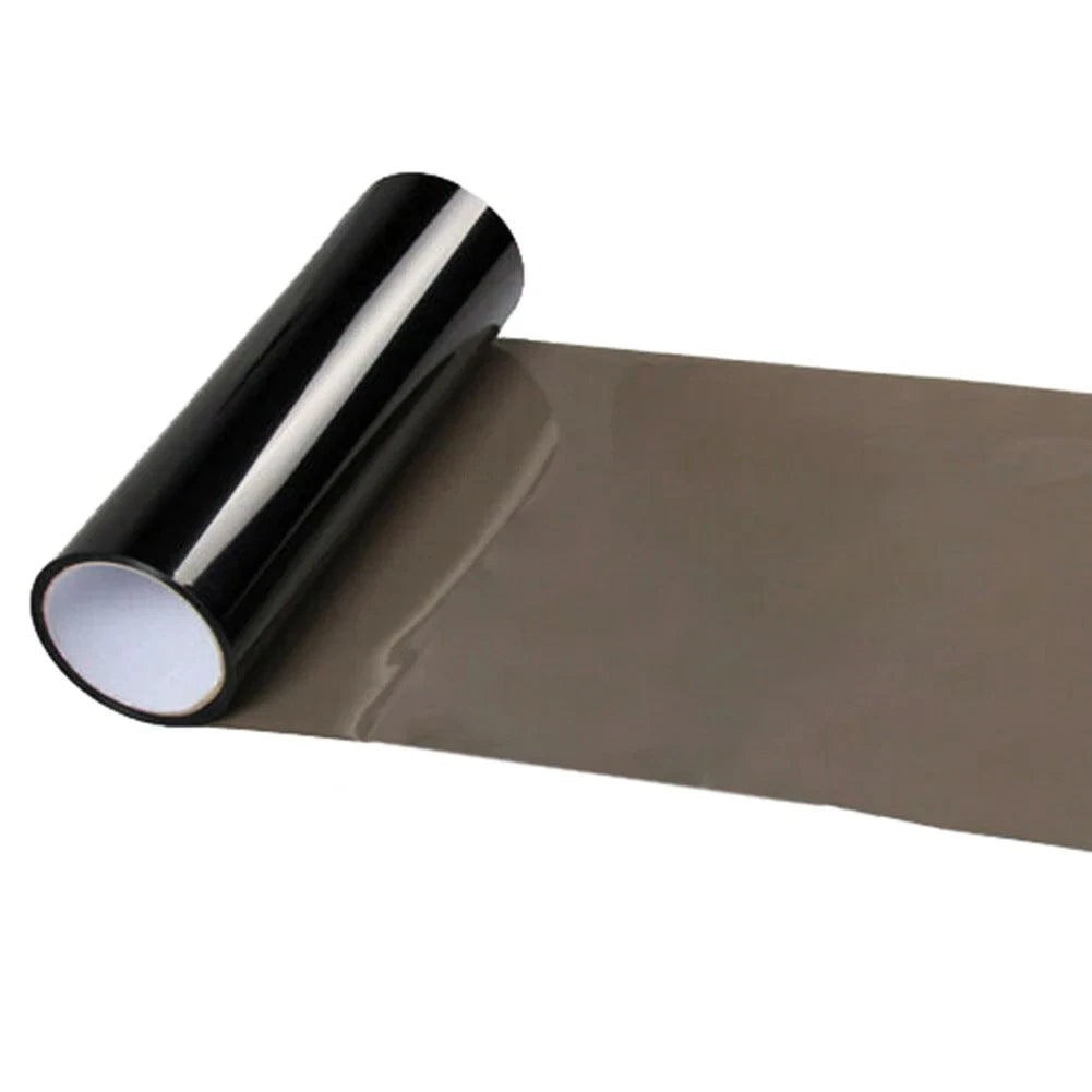 30x60cm Glossy Black Headlight Taillight Fog Light Windshield Tint Film