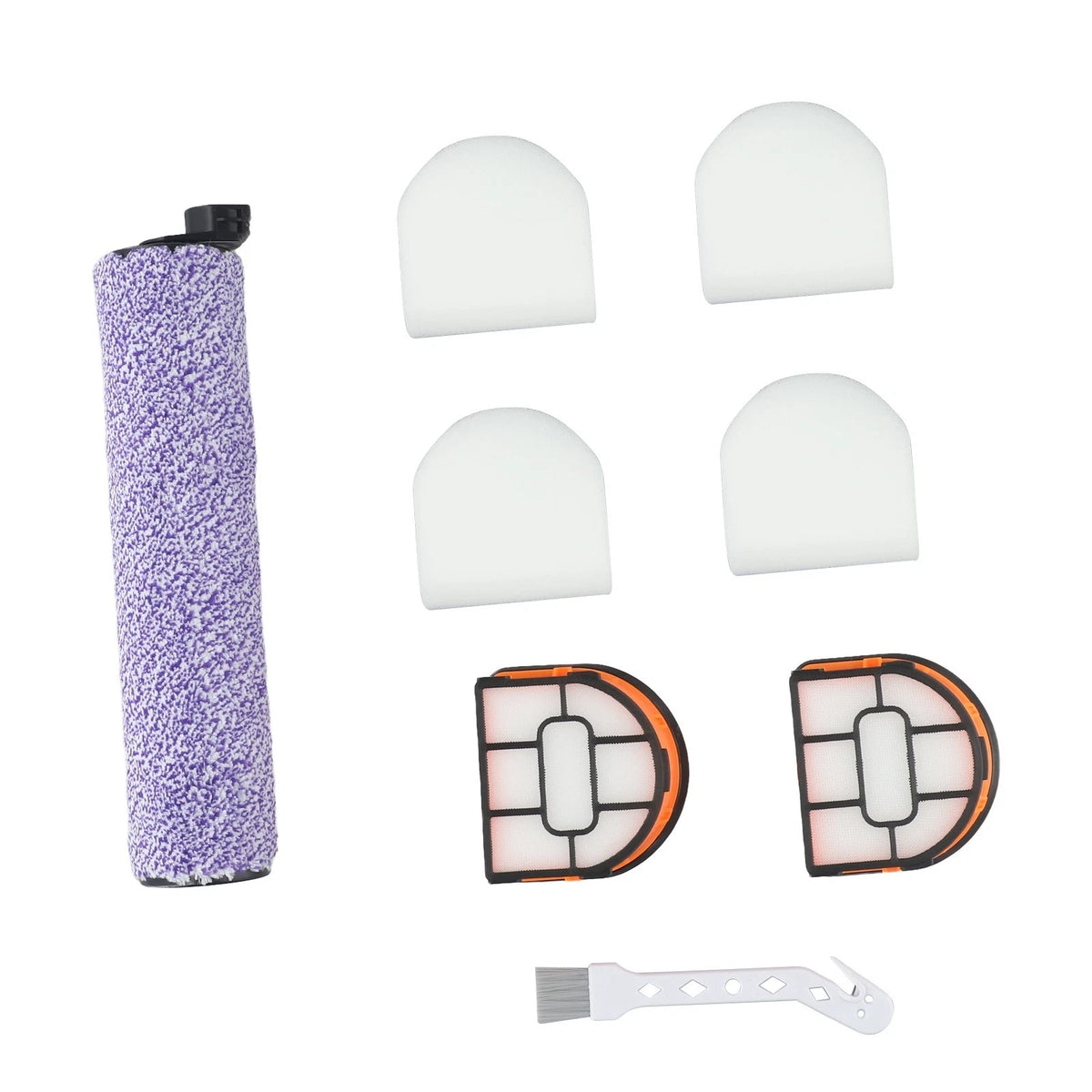 Dirt Removal Brush Roller and Vacuum Filter for Shark WDB1F2