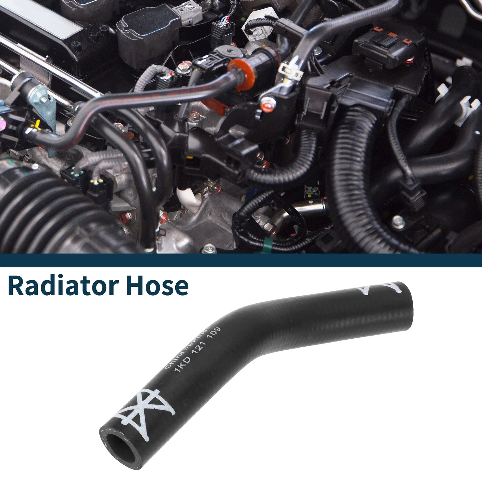 Radiator Hose Coolant Pipe Replacement for Volkswagen CC (2009–2017)