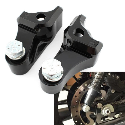 1" Rear Shock Lowering Blocks Kit for Harley Touring Glide FLHR FLHT (2009–2025)