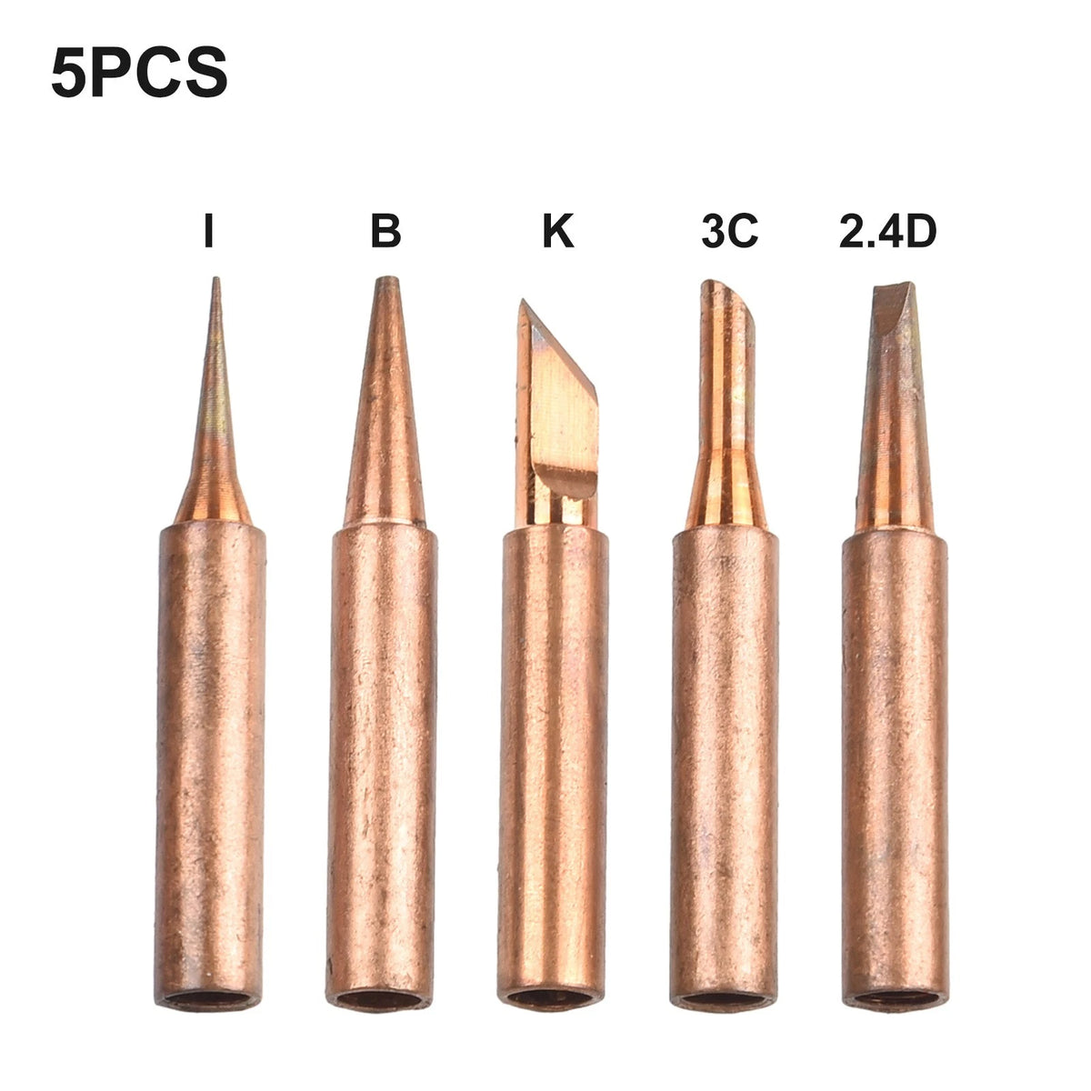 Set of 4 Soldering Iron Tips for DIY Projects