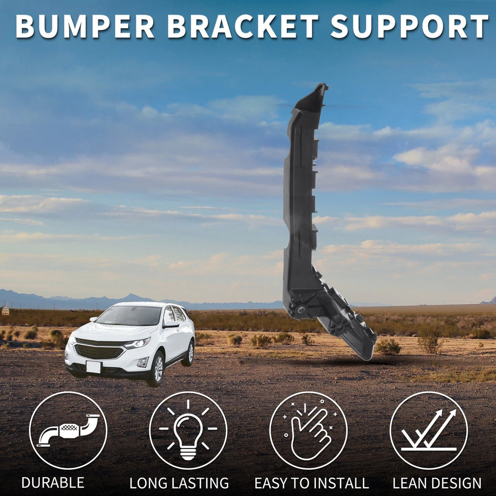 Left Front Bumper Retainer Bracket Replacement for Chevy Equinox (2010–2017)