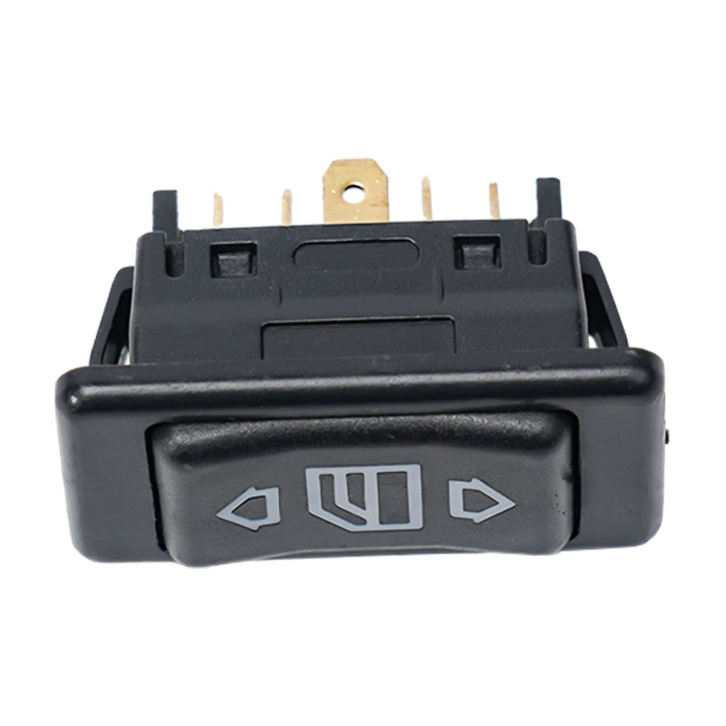 Electric Power Switch Button for Car (12V/24V) - 6 Pins, Green Light
