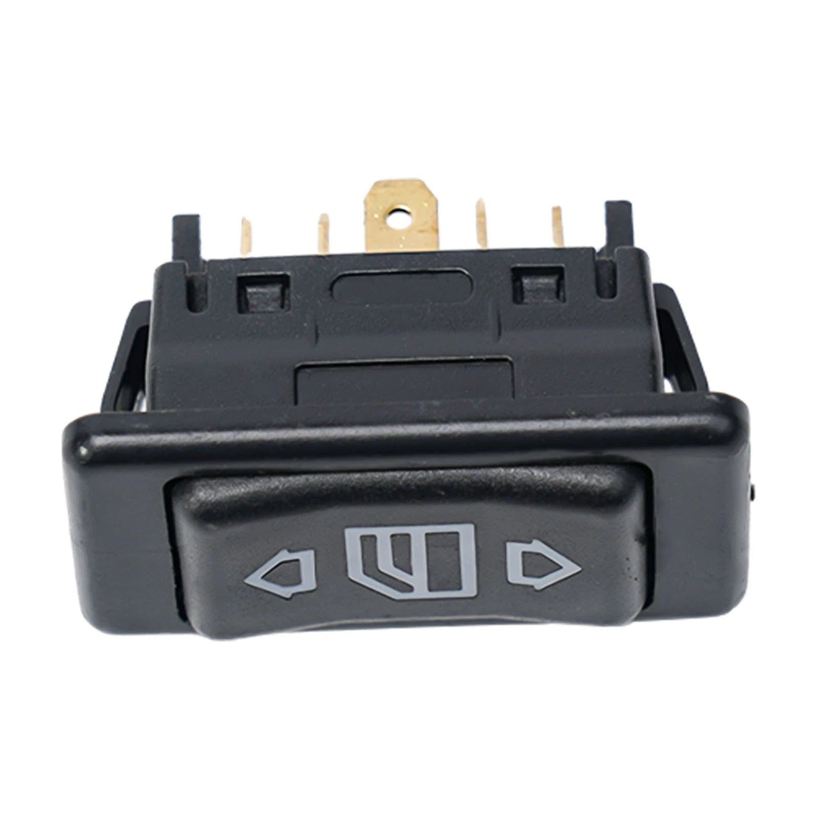 Electric Power Switch Button for Car (12V/24V) - 6 Pins, Green Light