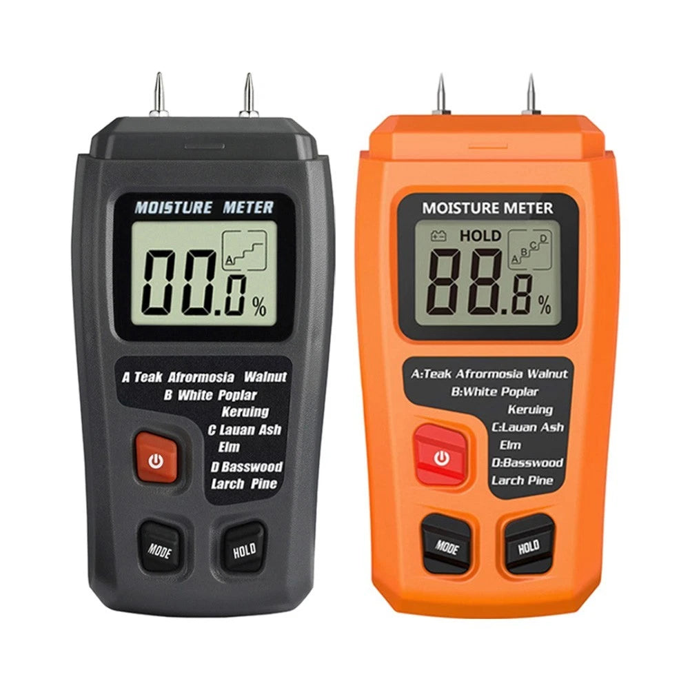 Moisture Meter for Firewood Dryness Assessment