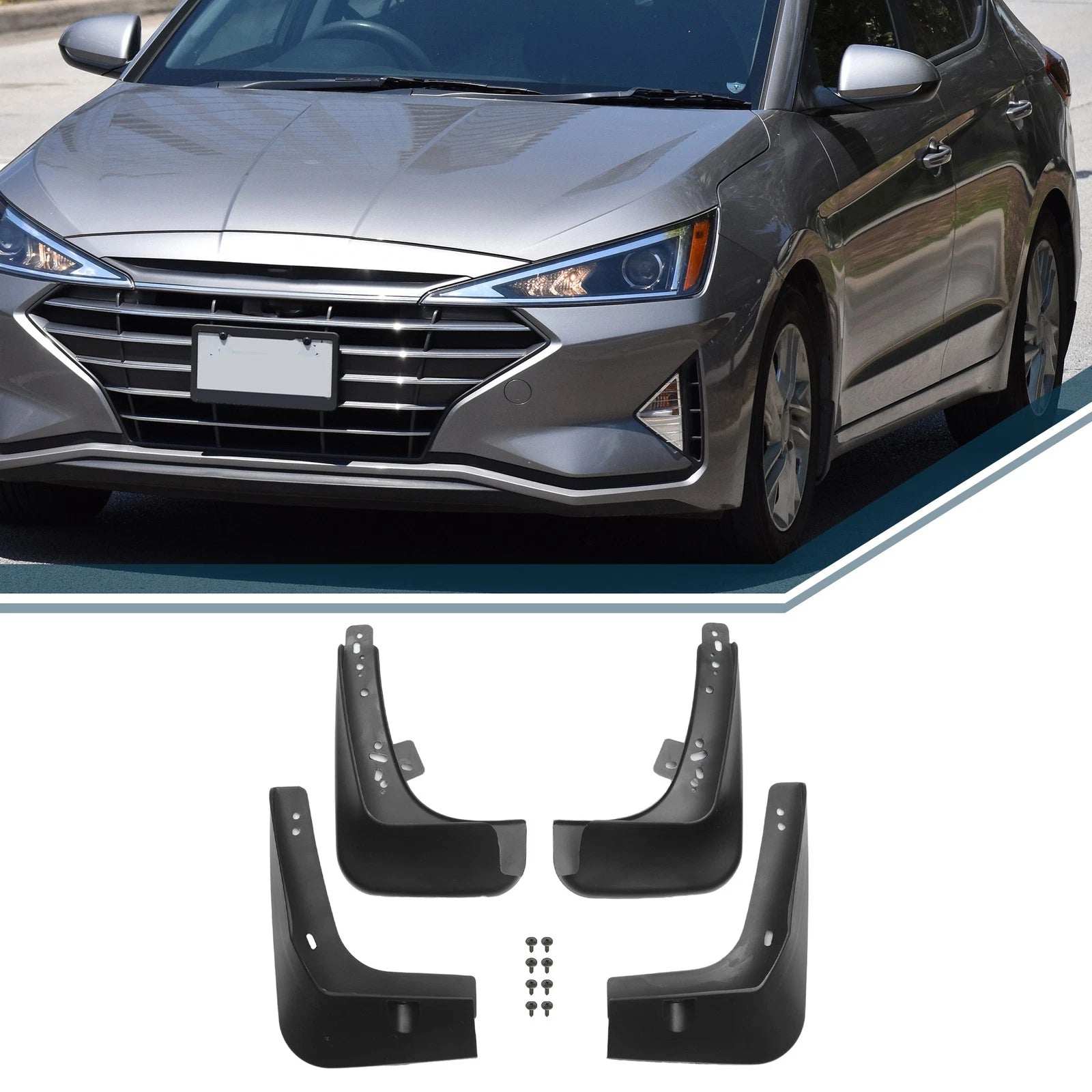 Mud Flap Splash Guard Front Left for Hyundai Sonata (2011–2013)