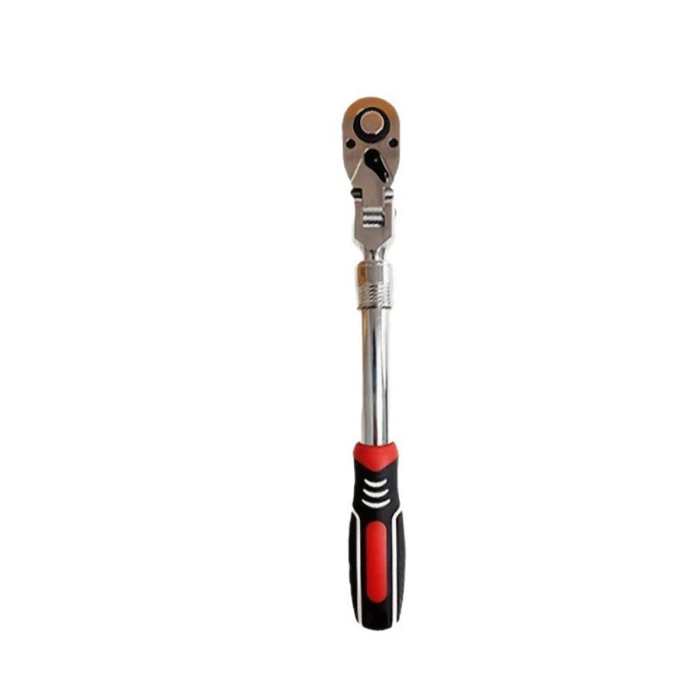 Swivel Head Ratcheting Wrench 72 Teeth with Telescoping Handle for Mechanics