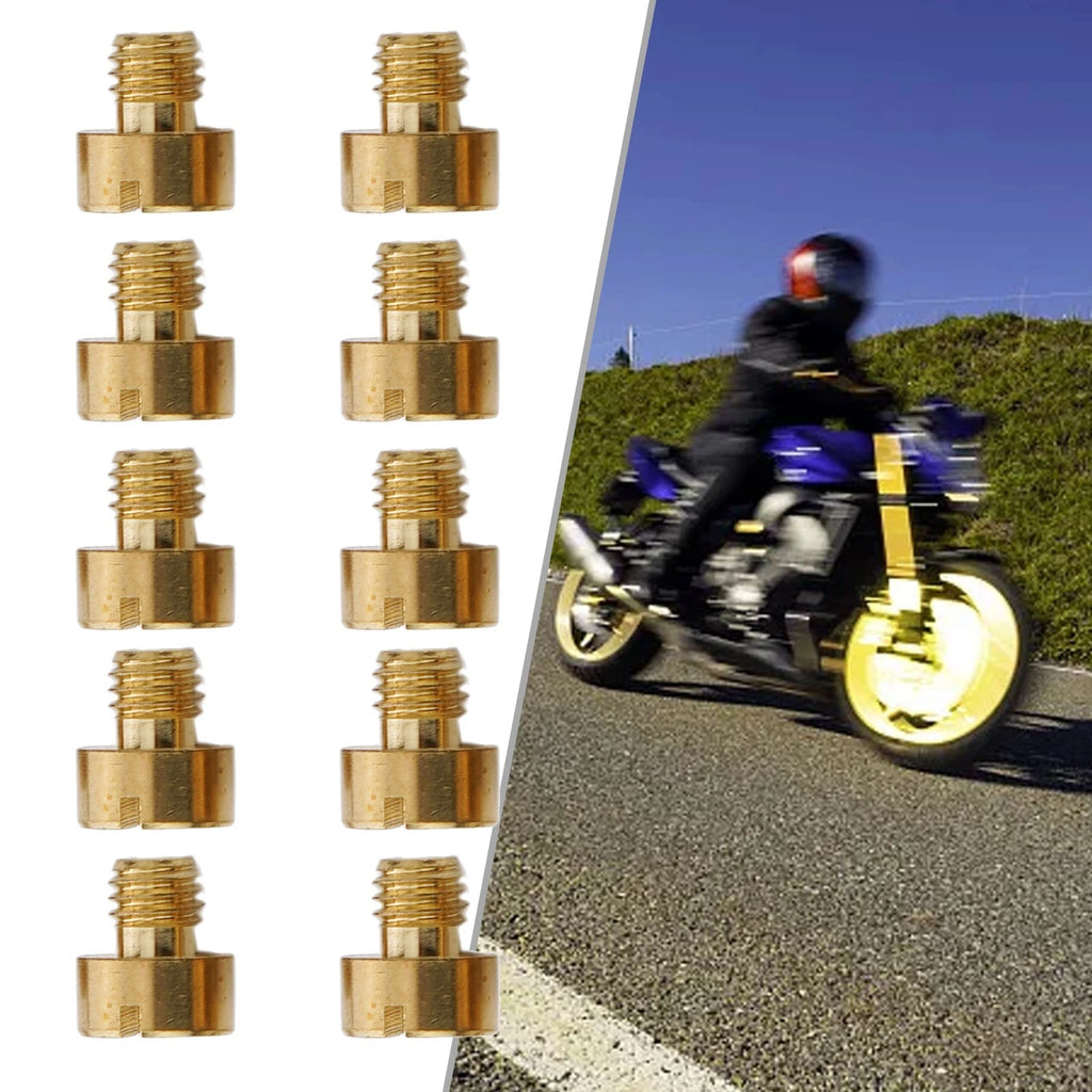 Set of 10 Main Jets Carb Thread M5x0.75mm for