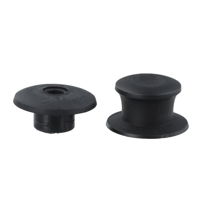 2X Black Car Clips for Audi Q3, A7, A5