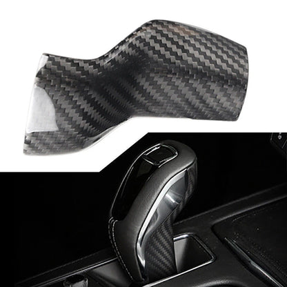 Carbon Fiber Gear Shift Knob Cover Trim for Cadillac XT4 (2018–2020)