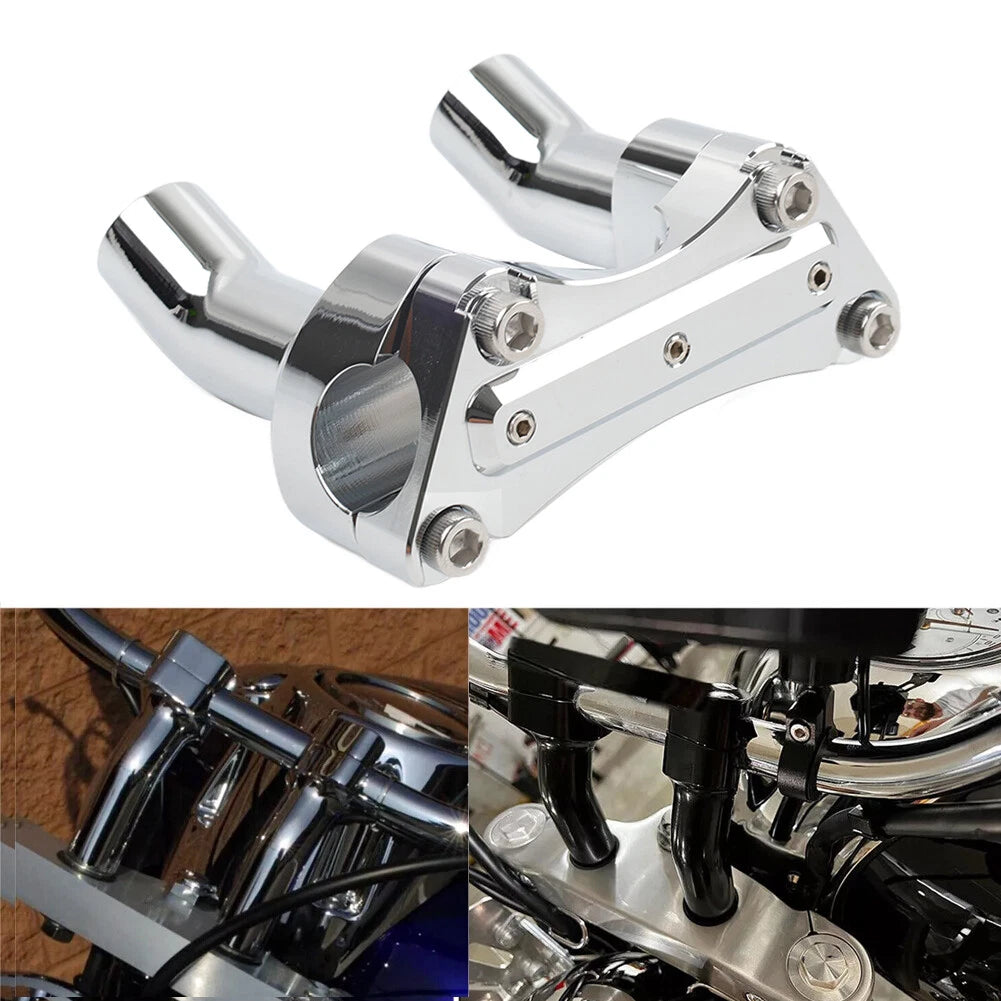 3.5" Handlebar Riser & Top Clamp for Harley Fat Boy Heritage Softail (1984–2023)