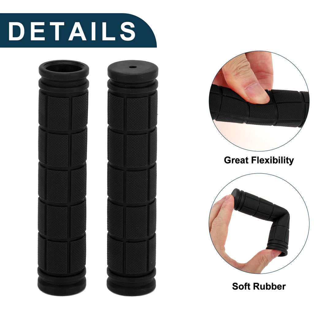 Bike Handlebar Grip Covers 120mm Lightweight MTB End Grips Protector for 1 Pair