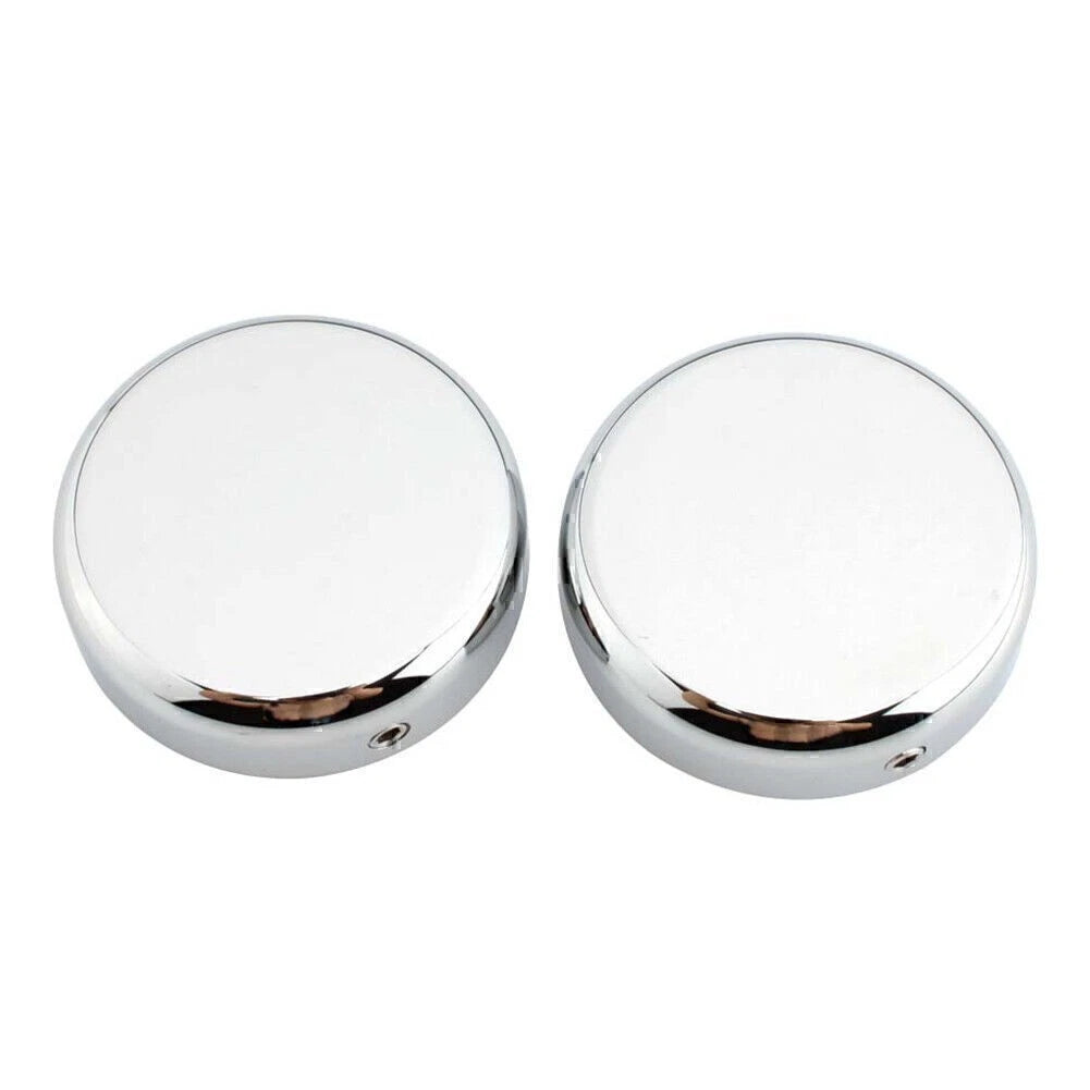 CNC Chrome Upper Fork Caps For HARLEY SOFTAIL STREET BOB 2018-2020 FXBB Model