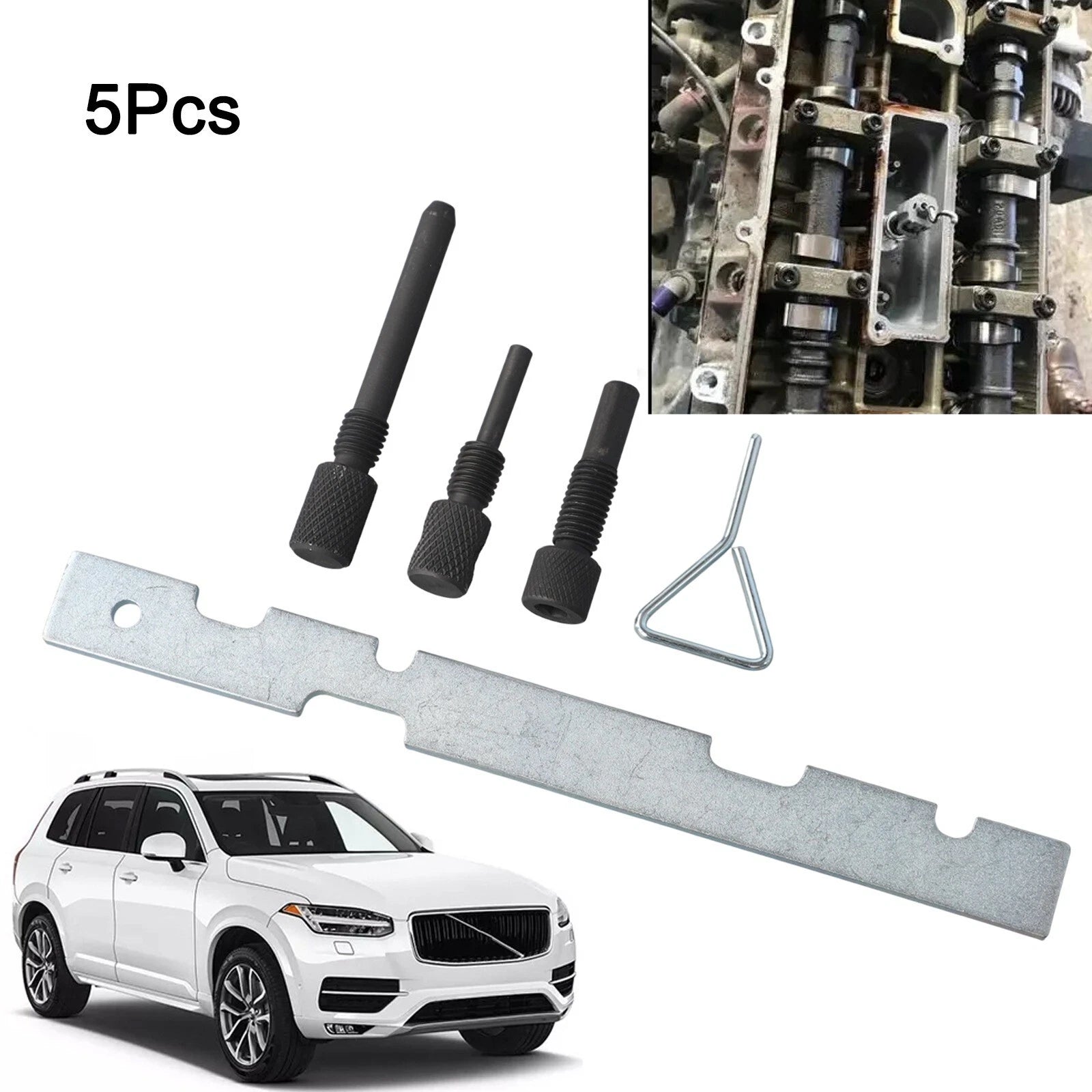 5Pcs Engine Timing Camshaft Lock Tool Kit for Ford Focus (2000–2023)
