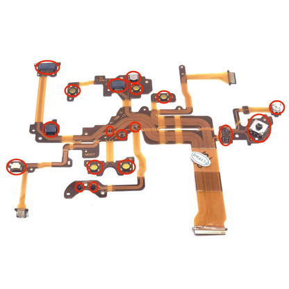 Top Cover Mode Dial Flex Cable for Sony A7 II A7R II A7S II (2014–2016)