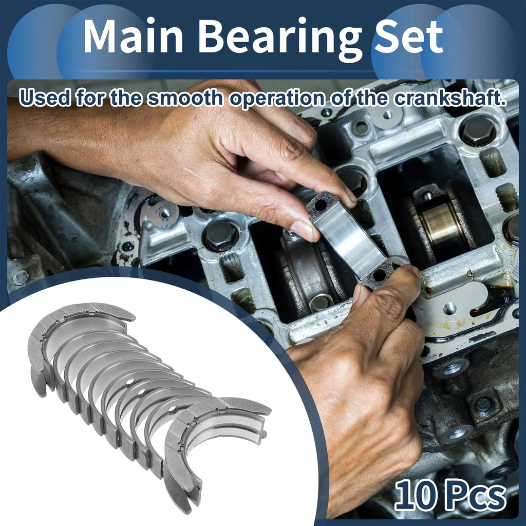 Engine Main Bearing Set Replacement for BMW 220i (2014–2016) 10 Piece
