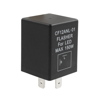 2 Pin LED Flasher Relay for Universal Car Motorcycle Decoder CF12