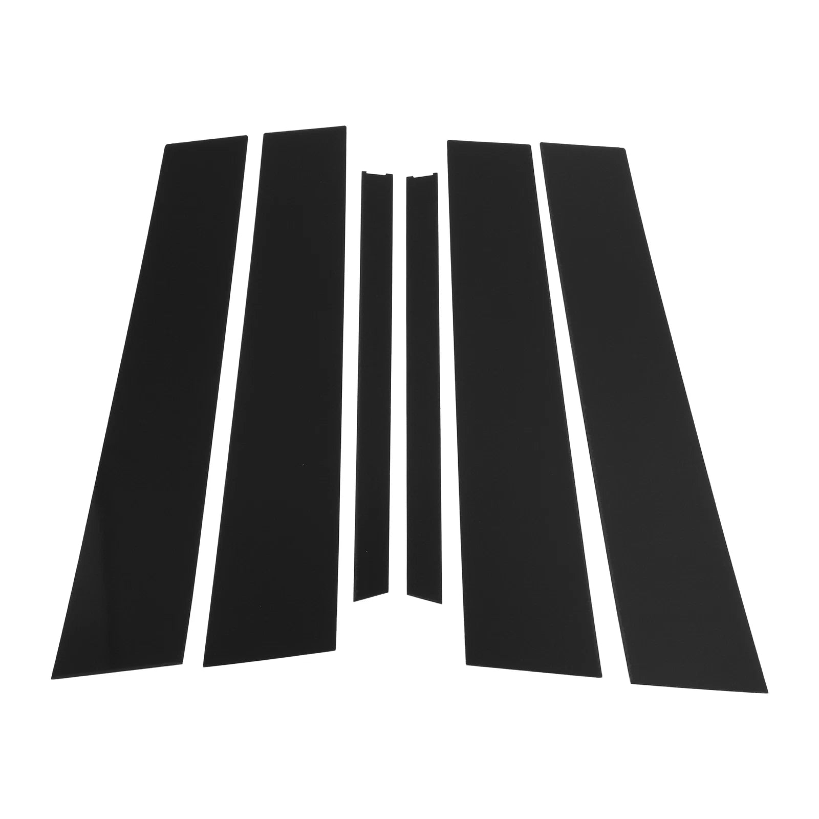 6 Pcs Pillar Window Trim for Chevy Equinox (2018–2023) Black