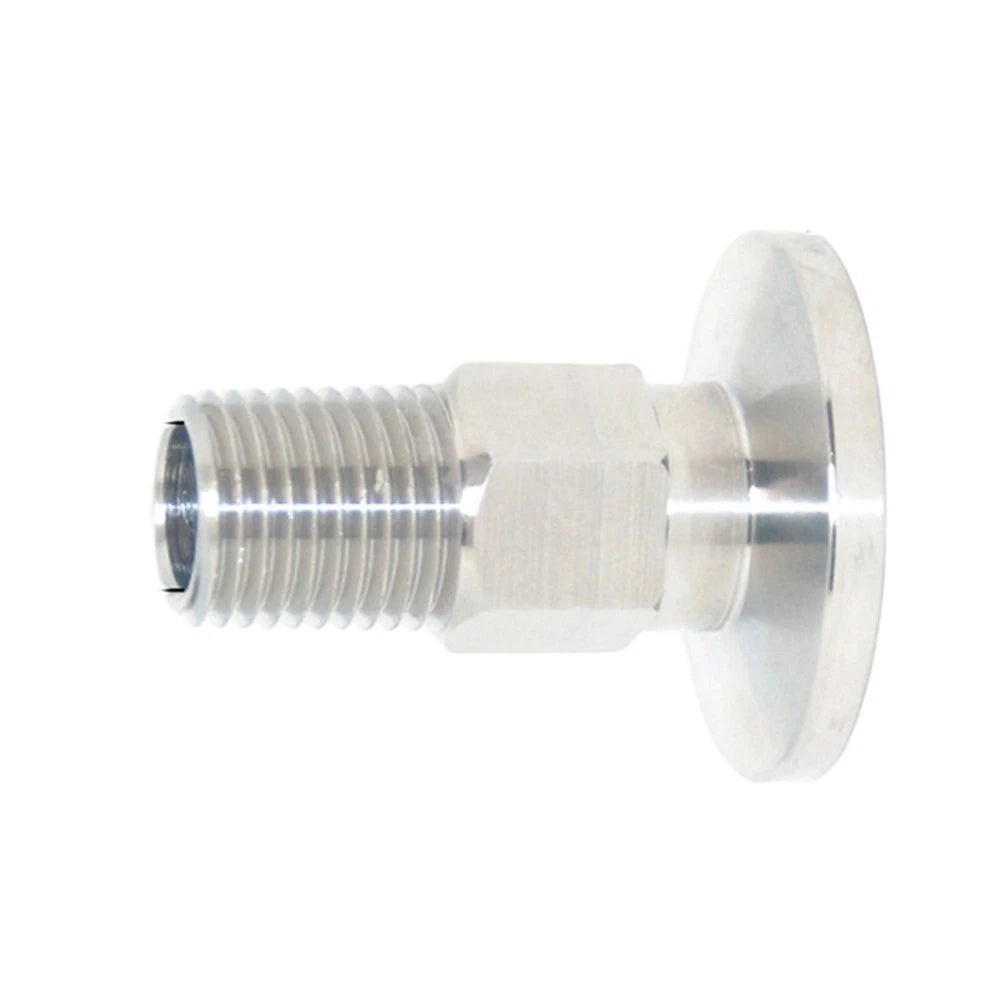 Stainless Steel BSPT Male Thread Adapter for Industrial Vacuum Lines