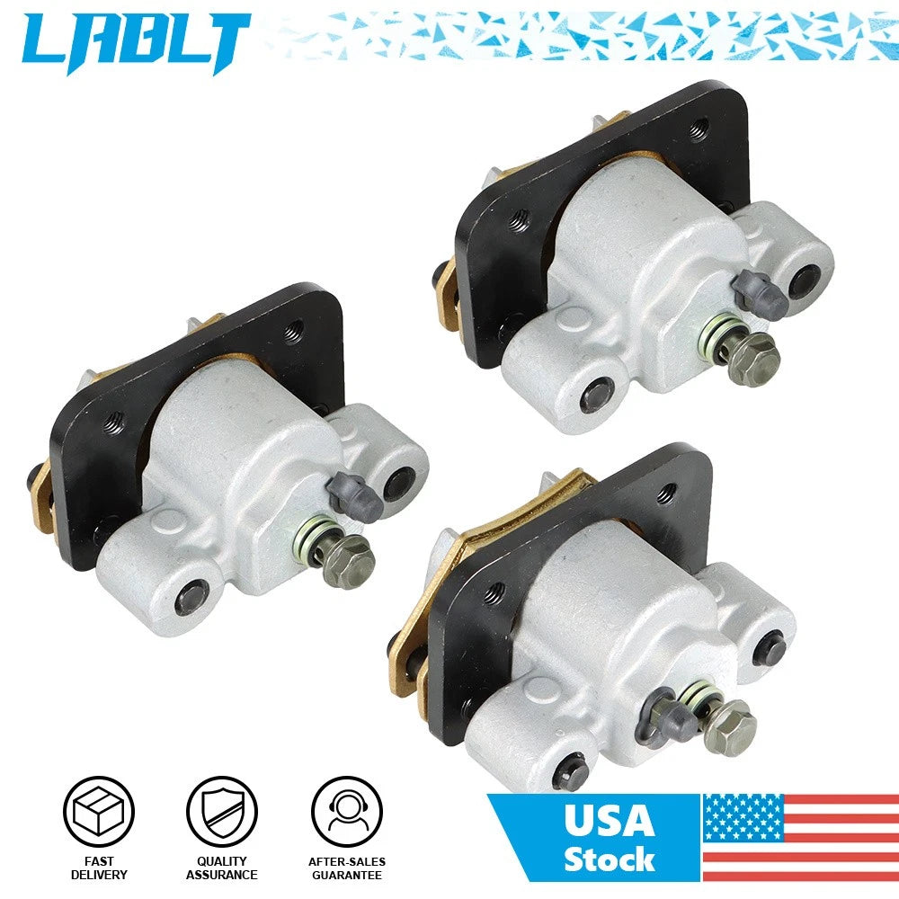 Front & Rear Brake Calipers for Arctic Cat 250 300 400 450 500 550 700 1000