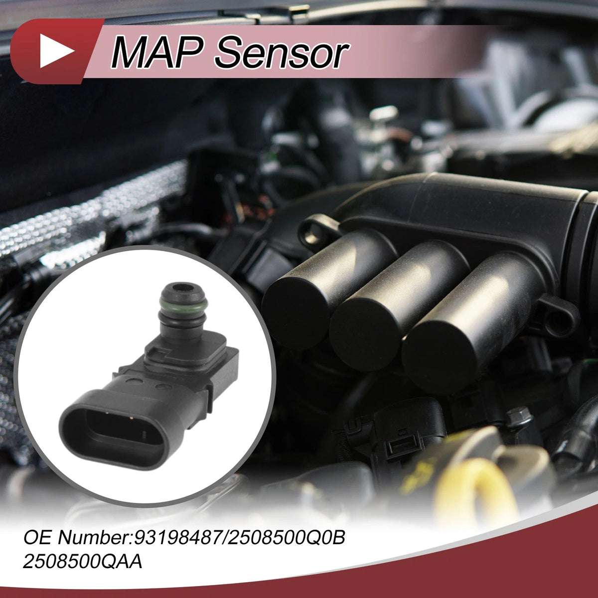 MAP Sensor No.8200121800 for Renault Clio (2002–2008)