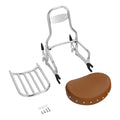 Backrest Sissy Bar Luggage Rack & Mount Spools for Indian Chieftain (2014–2024)